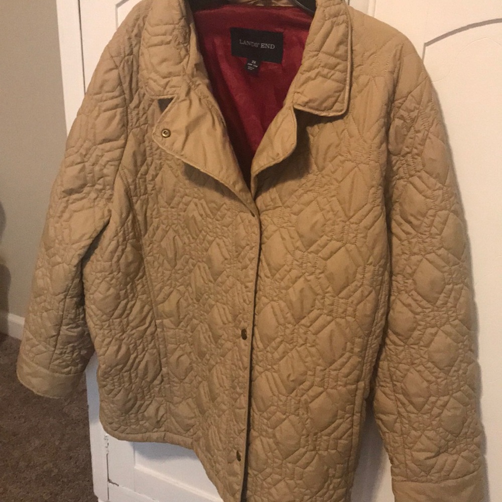 Coat. Lands end. Never worn.